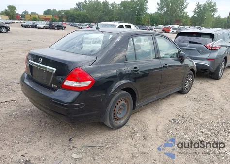 2009 Nissan Versa 1.8S из США, поврежденный, VIN 3N1BC11E59L440055